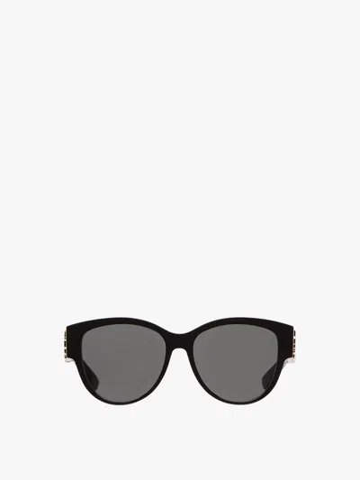 SAINT LAURENT SLM3 BUTTERFLY BLACK ACETATE SUNGLASSES