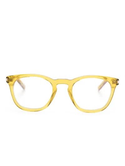 SAINT LAURENT SQUARE-FRAME GLASSES