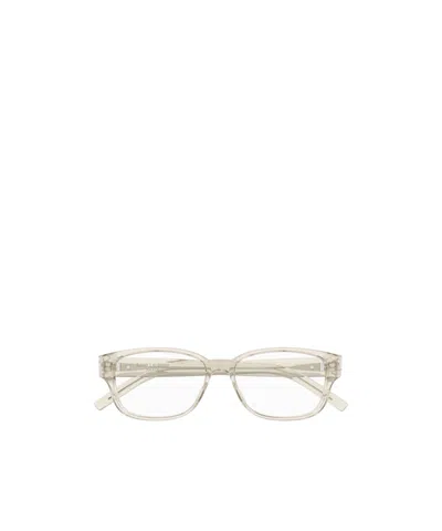 SAINT LAURENT SAINT LAURENT EYEWEAR RECTANGLE FRAME GLASSES