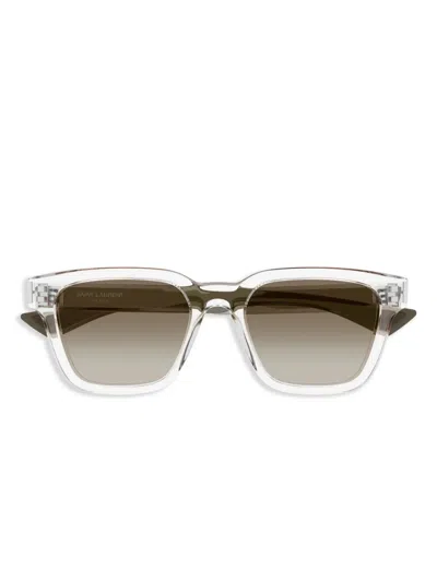 SAINT LAURENT SQUARE-FRAME SUNGLASSES