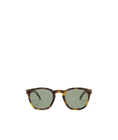 SAINT LAURENT SAINT LAURENT EYEWEAR SL 28 SLIM SQUARE SUNGLASSES