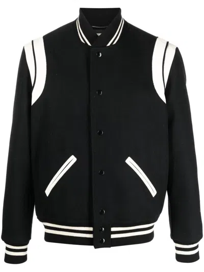 SAINT LAURENT SAINT LAURENT "TEDDY" BOMBER JACKET