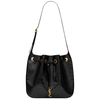 SAINT LAURENT SAINT LAURENT VII MEDIUM SHOULDER BAG 'BLACK'