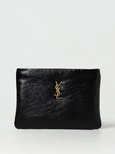 SAINT LAURENT WALLET SAINT LAURENT WOMAN COLOR BLACK