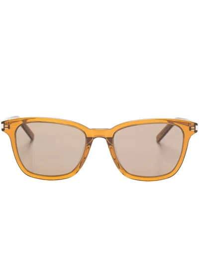 SAINT LAURENT WAYFARER-FRAME SUNGLASSES