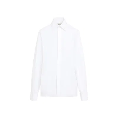 SAINT LAURENT SAINT LAURENT WHITE POPLIN SHIRT