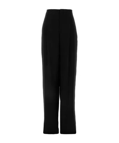 SAINT LAURENT SAINT LAURENT PLEAT DETAILED WIDE LEG PANTS