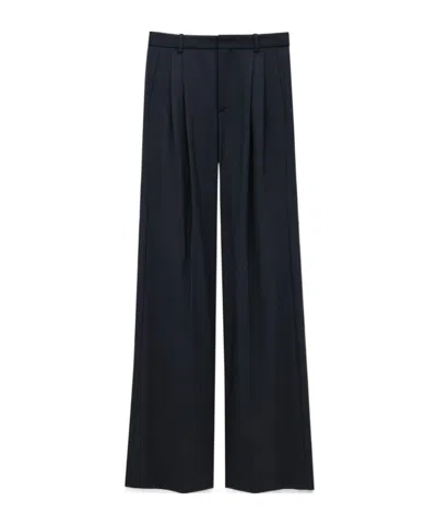 SAINT LAURENT SAINT LAURENT HIGH WAIST WIDE LEG PANTS