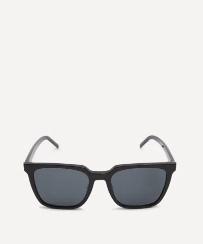 SAINT LAURENT SAINT LAURENT WOMEN'S BLACK SQUARE ACETATE SUNGLASSES