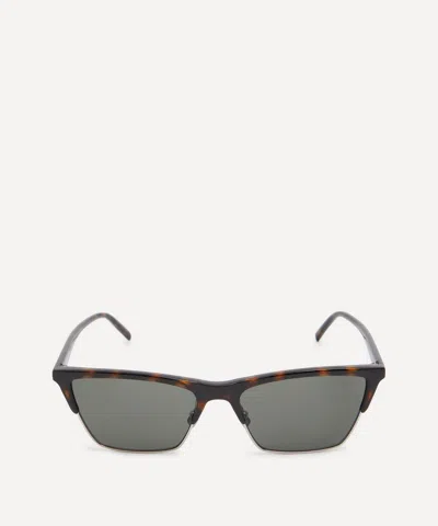 SAINT LAURENT SAINT LAURENT WOMEN'S COMBINATION CAT-EYE SUNGLASSES