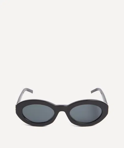 SAINT LAURENT SAINT LAURENT WOMEN'S OVAL SUNGLASSES