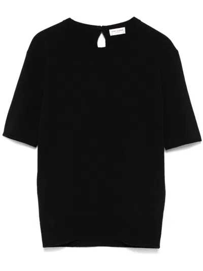 SAINT LAURENT WOOL T-SHIRT