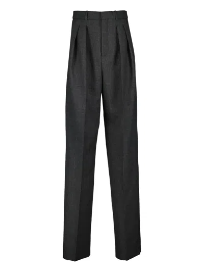 SAINT LAURENT WOOL TROUSERS
