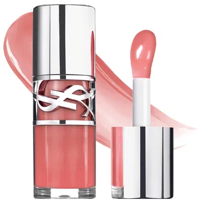 SAINT LAURENT YSL LOVESHINE PLUMPING LIP OIL GLOSS WITH HYALURONIC ACID 03 MELLOW MALLOW 0.20 OZ / 6 ML