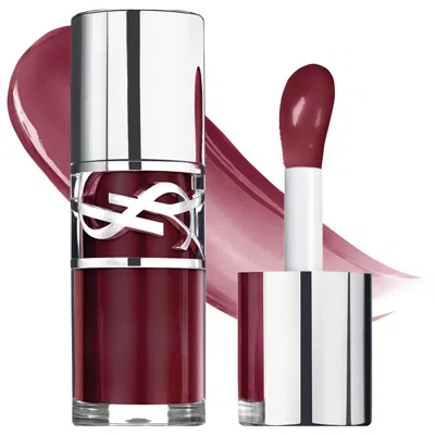 SAINT LAURENT YSL LOVESHINE PLUMPING LIP OIL GLOSS WITH HYALURONIC ACID 08 PURPLE DREAM 0.20 OZ / 6 ML