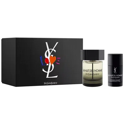SAINT LAURENT YVES SAINT LAURENT MEN'S LA NUIT DE L'HOMME GIFT SET FRAGRANCES 3614273721561