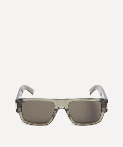 SAINT LAURENT YVES SAINT LAURENT MENS OVERSIZED SQUARE SUNGLASSES