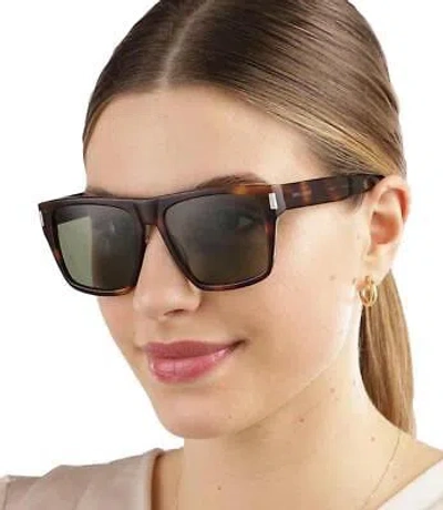 SAINT LAURENT YVES SAINT LAURENT SL-424-003-56 HAVANA SUNGLASSES