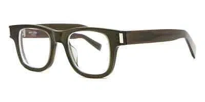 SAINT LAURENT YVES SAINT LAURENT SL-564-OPT-007 GREEN GREEN EYEGLASSES