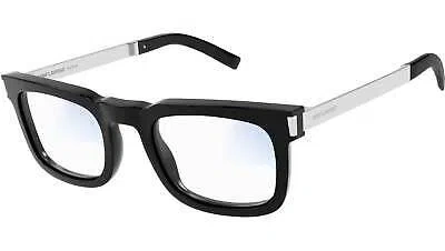 SAINT LAURENT YVES SAINT LAURENT SL 581-003 BLACK SILVER SUNGLASSES