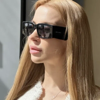 SAINT LAURENT YVES SAINT LAURENT SL-654-001 BLACK SUNGLASSES