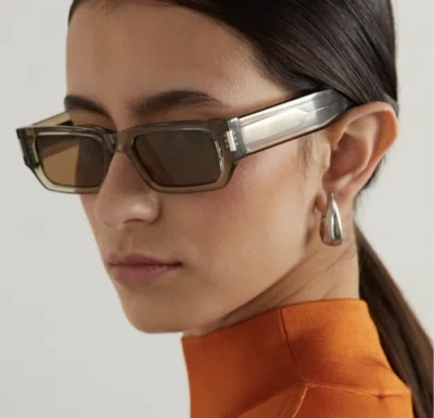 SAINT LAURENT YVES SAINT LAURENT SL-660-F-004 BEIGE SUNGLASSES