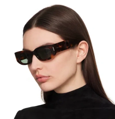 SAINT LAURENT YVES SAINT LAURENT SL-697-002 HAVANA SUNGLASSES