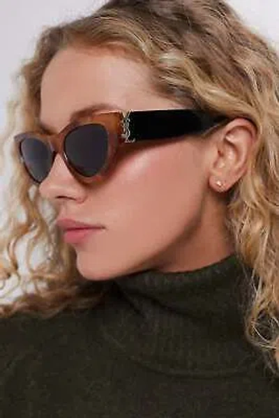 SAINT LAURENT YVES SAINT LAURENT SL-M94-007 HAVANA SUNGLASSES