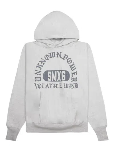 SAINT MXXXXXX ARCHED-LOGO HOODIE