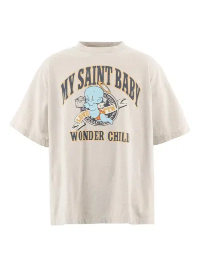 SAINT MXXXXXX GRAPHIC-PRINT T-SHIRT