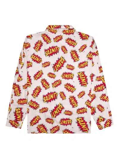 SAINT MXXXXXX POW COTTON PAJAMAS SHIRT