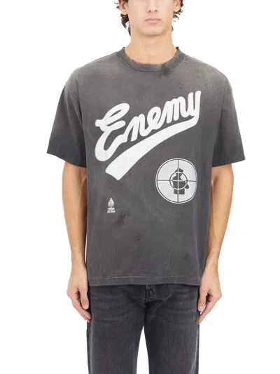 SAINT MXXXXXX SAINT MXXXXXX PUBLIC ENEMY COTTON T-SHIRT