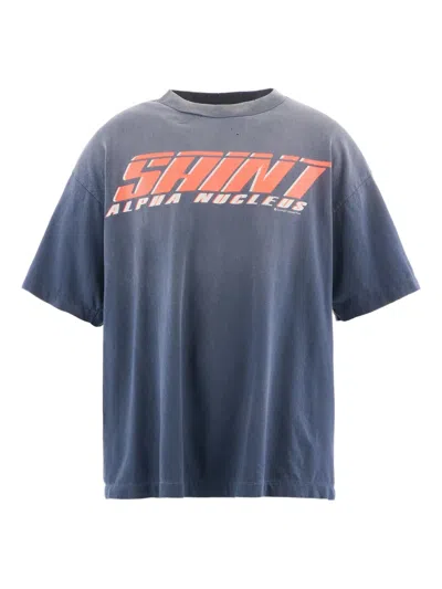 SAINT MXXXXXX TEXT-PRINT T-SHIRT