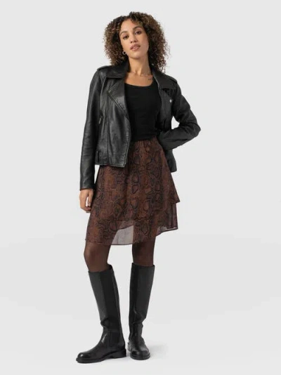 SAINT AND SOFIA SAINT + SOFIA ETTA MINI LAYERED SKIRT