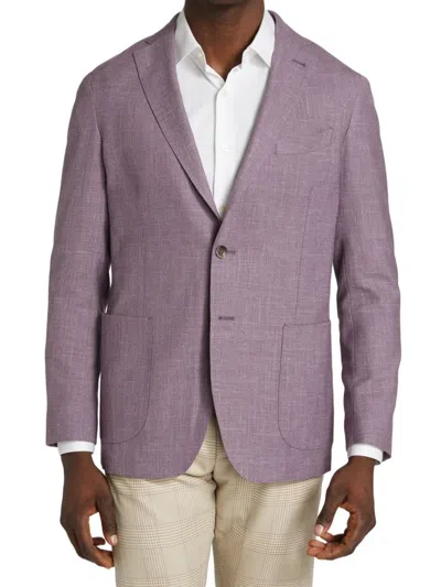 SAKS FIFTH AVENUE MEN'S TEXTURED WOOL-BLEND SPORTCOAT