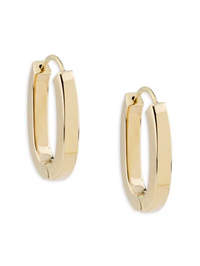 SAKS FIFTH AVENUE WOMEN'S 14K YELLOW GOLD HUGGIE EARRINGS