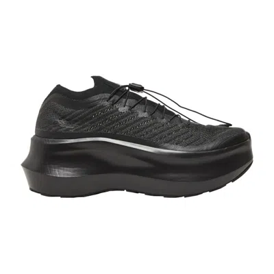 SALOMON COMME DES GARÇONS X WMNS PULSAR PLATFORM 'TRIPLE BLACK'