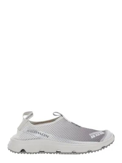 SALOMON RX MOC 3.0 GREY SNEAKERS WITH MESH DESIGN AND PRINTED LOGO ON THE FRONT AND SIDE IN FABRIC UNISEX