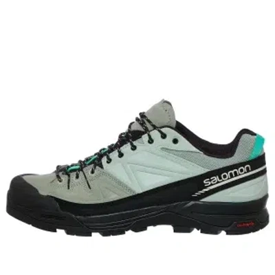 SALOMON SALOMON X-ALP Leather 'Green Milieu'