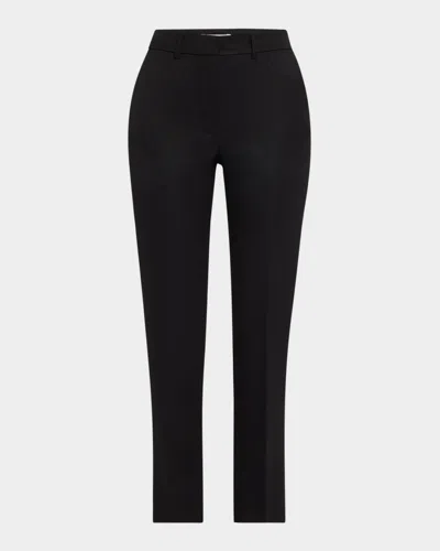 SALON 1884 CYBO SKINNY-LEG ANKLE TUXEDO PANTS