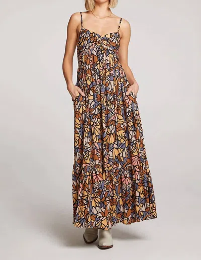 SALTWATER LUXE FLORA MAXI DRESS IN MULTI