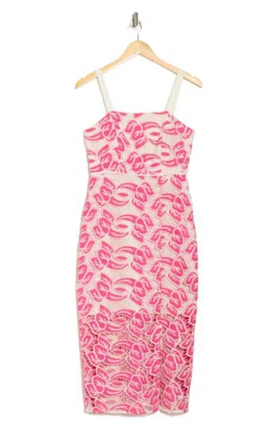 SAM EDELMAN SAM EDELMAN ARTISINAL LACE MIDI DRESS