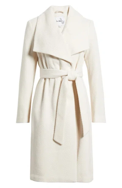 SAM EDELMAN SAM EDELMAN CHEVRON PATTERN TIE WAIST COAT