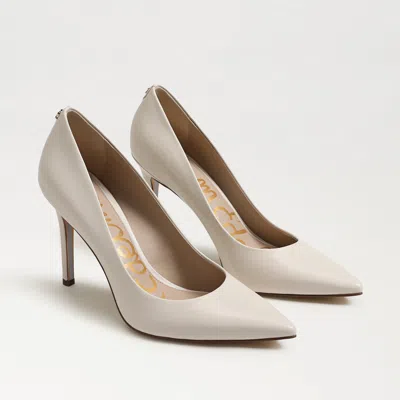 SAM EDELMAN SAM EDELMAN HAZEL POINTED TOE PUMP MODERN IVORY LEATHER