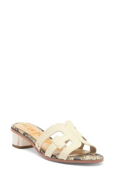 SAM EDELMAN SAM EDELMAN ILLIE BLOCK HEEL SLIDE SANDAL