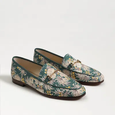 SAM EDELMAN SAM EDELMAN LORAINE BIT LOAFER ANTIQUE GREEN FABRIC
