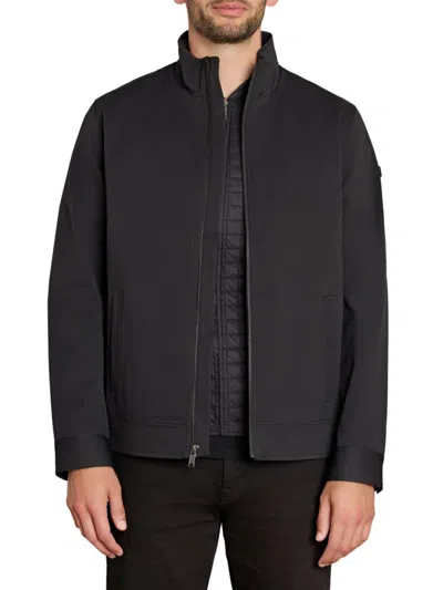 SAM EDELMAN MEN'S 3-IN-1 TWILL SYSTEM JACKET