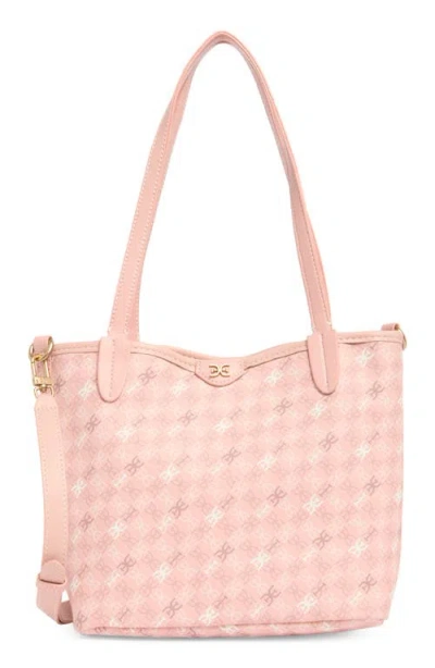 SAM EDELMAN SAM EDELMAN SMALL HARPER MONOGRAM SHOPPER TOTE