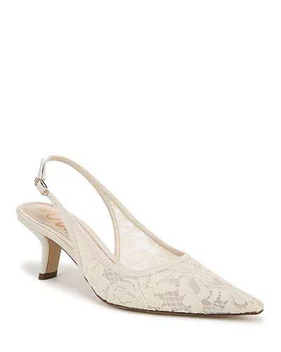 SAM EDELMAN WOMEN'S BIANKA MESH SLINGBACK PUMPS