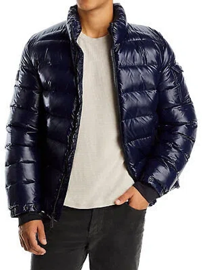 SAM SAM. MENS TRAIL DOWN PUFFER JACKET X-LARGE DARK MARINE - $475